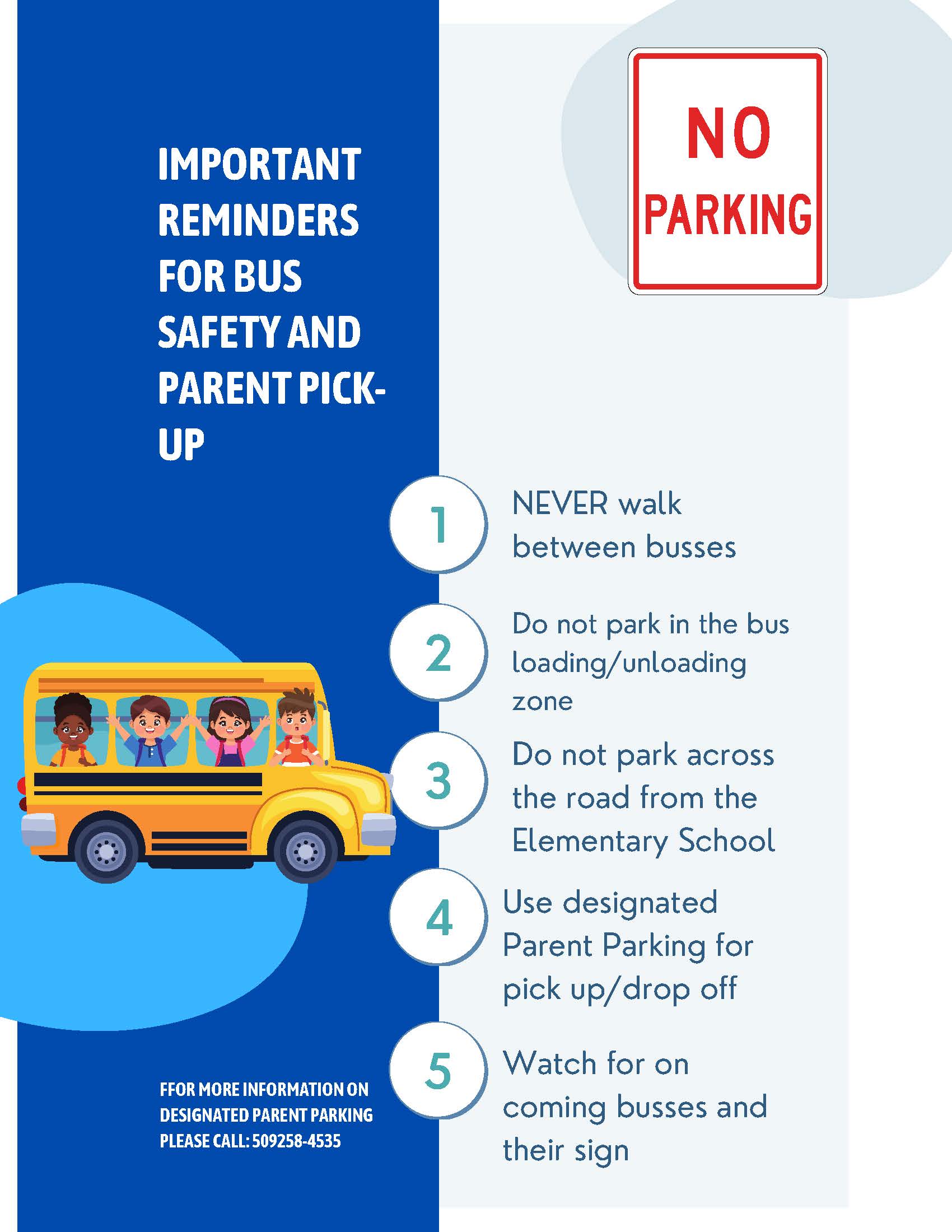 image of bus safety information